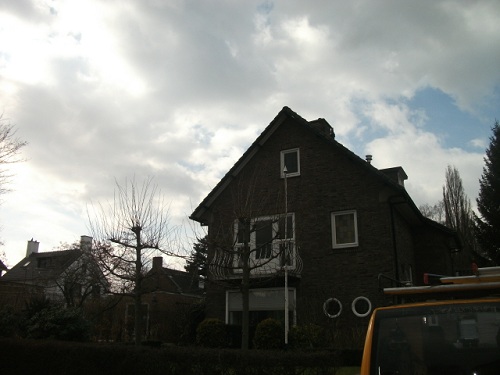 Archieffoto's bitumen dak Geulle