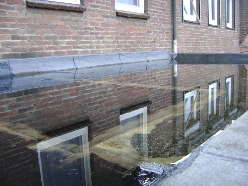 Archieffoto's schadeherstel buiten- en binnenwerk woning Sittard
