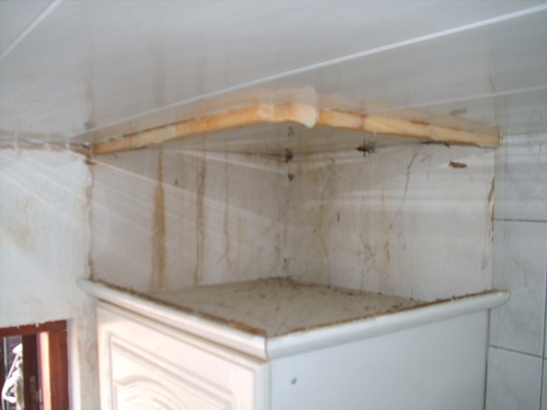 Archieffoto's schadeherstel buiten- en binnenwerk woning Sittard