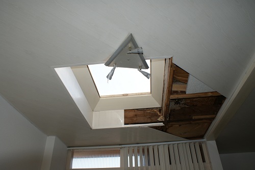 Archieffoto's schade binnenwerk woning Sittard
