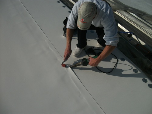 Archieffoto's zakelijk - renovatie bitumen dak hoofdkantoor DOCO International BV (SommerGroup) Sittard